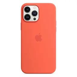 Чохол Silicone Case з MagSafe для Apple iPhone 13 Pro (6.1) Nectarine ААА [72329] - мініатюра 6