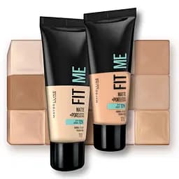 Тональний крем Maybelline New York Fit Me Matte Poreless Foundation відтінок 105 (Natural) 30 мл - мініатюра 10