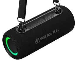 Портативна колонка REAL-EL RX725 15 W Bluetooth TWS, RGB, Black - мініатюра 5