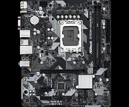 Mатеринська плата ASRock B760M-HDV/M.2 D4 LGA 1700 (B760M-HDV/M.2 D4) - мініатюра 6