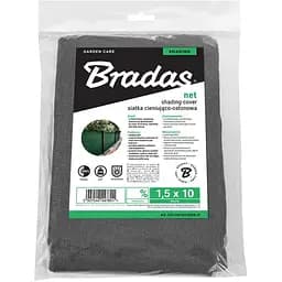 Сетка защитная Bradas затенение 55% 60 г/м² 1.5х10 м AS-CO6015010GY/P 