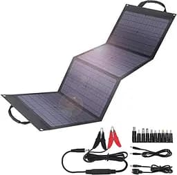 Складний сонячний зарядний прстрій Solar panel BIGblue B406 80W Сонячна панель - мініатюра 3