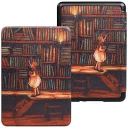 Чохол-книжка BeCover Smart Case для Amazon Kindle Paperwhite 12th Gen. 2024 7" Library Girl (712856)