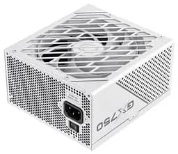 Блок питания 750 Вт, GameMax GX-750 PRO, белый, модульный, 80+ золотистый, Active PFC, 12 см, 3xMolex/6xSATA/1x16-pin
