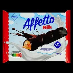 Батончик Premia Affetto вафельный с молочной начинкой 100 г