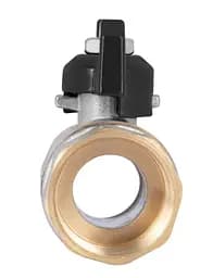 Кран кульовий Thermo Alliance Base 1" ВВ прямий, PN40, метелик SD602W25 - мініатюра 5