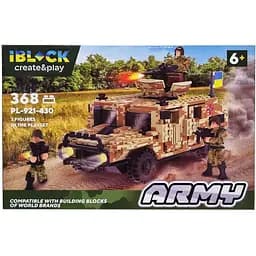 Детский конструктор Армия iBlock PL-921-430 3 фигурки Вид 4