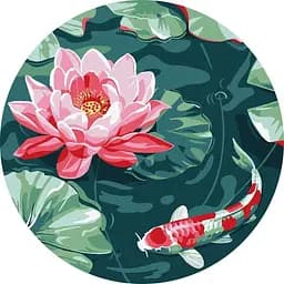 Картина за номерами Ideyka Перлина ставка 26x26 см (KHO-R1161)