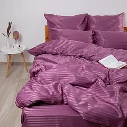 Комплект постільної білизни ТЕП Страйп сатин Sorbet євро (2-04120_28491)