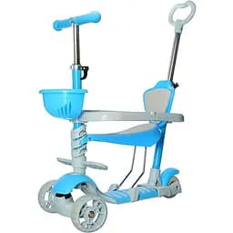 Самокат iTrike JR3-027-2 голубой