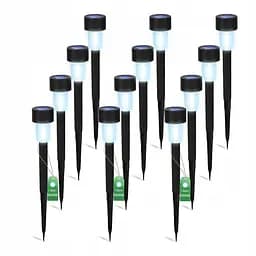Стовпчик для газону Lumiled  Palis чорний, набір 12 шт.
