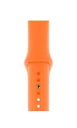 Силіконовий ремінець на смарт-годинник для Apple Watch 42,44,45,46,49 mm, Sport Band (3 Straps), orange, зі зручною застібкою, для годинника епл вотч, спортивний, ArmorStandart (ARM49071)