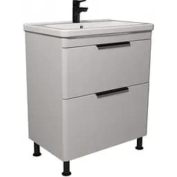 Тумба Мойдодир Freya 70 з умивальником Ipek 70 Білий