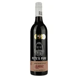 Вино Pete’s Pure Shiraz, червоне, напівсухе, 13%, 0,75 л (43656)
