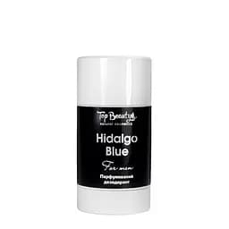 Дезодорант для тела мужской Top Beauty Hidalgo Blue парфюмированный с пробиотиком (белый флакон)