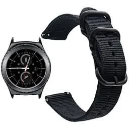 Нейлоновый ремешок Primo Traveller для часов Samsung Gear S2 Classic SM-R732/RM-735 Black