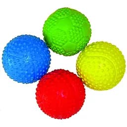 Игрушка для собак Tatrapet Dental Gum мячик резиновый 6 см в ассортименте