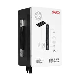 Система резервного живлення (інвертор та батарея) Sako Alpha-ESS-500W/1KWh настінна. Потужність 500 Вт, енергоємність 1004.8 Вт*год, LifePO4 (42-00314) - мініатюра 3
