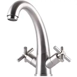 Змішувач для умивальника Globus Lux Dukat SD4-401 000024963 Нержавіюча сталь - мініатюра 6