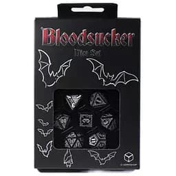 Набор кубиков Bloodsucker Black & silver Dice Set , 7 шт. (SBSU01)