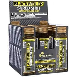 Передтренувальний комплекс Olimp BlackWeiler Shred Shot Лимон-яблуко 540 мл (9 шт. x 60 мл)