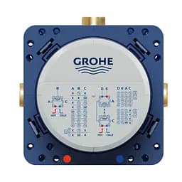 Душова система прихованого монтажу термостатична Grohe QuickFix Smartcontrol UA202802C3, Хром - мініатюра 2
