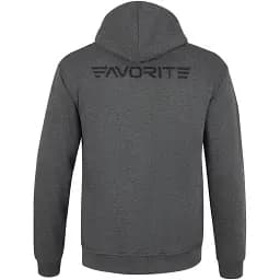 Реглан Favorite Black logo XXL Dark grey melange - мініатюра 5