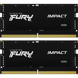 Модуль памяти DDR5 Kingston FURY Impact 2x16GB 5600MHz (KF556S40IBK2-32) [154336]