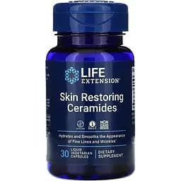 Натуральна добавка Life Extension Skin Restoring Ceramides, 30 вегакапсул