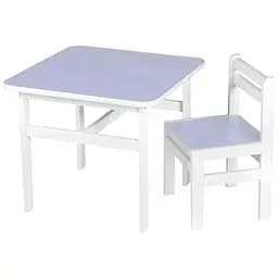 Дитячий столик DS-SP03 зі стільчиком та з плівковим покриттям