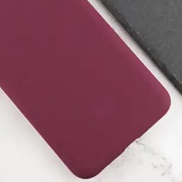 Чохол Silicone Cover Lakshmi (AAA) для Xiaomi Poco X6 Pro Бордовий / Plum - мініатюра 3