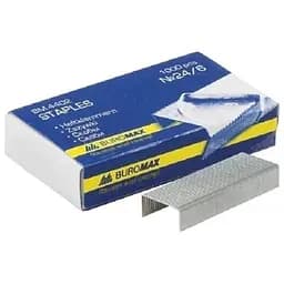 Скобы канцелярские BuroMAX 4402 Разноцветный (4823078950826)(SC)