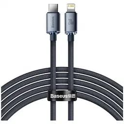 Кабель Baseus Crystal Shine Series Fast Charging Data Cable Type-C to Lightning 20W 2 м Черный