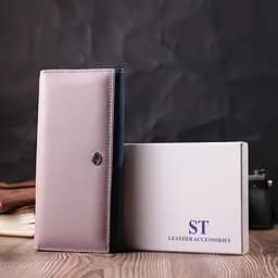 Жіночий шкіряний гаманець ST Leather 18.5х9х3 см acs0028451 - мініатюра 9
