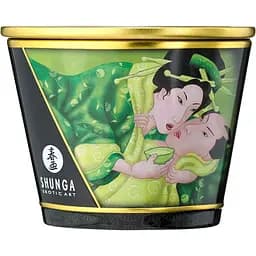 Массажная свеча Shunga Massage Candle зеленый чай, 170 мл
