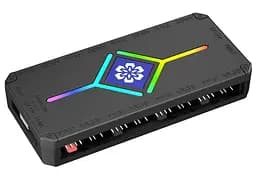 Контролер Coolmoon PWM ARGB controller (H9 BLACK) BLACK