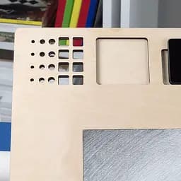 Мольберт-планшет Rosa Studio В3 настільний 63×6×48 см з отворами фанера - мініатюра 5