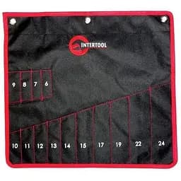 Чехол скрутка для инструмента гаечных ключей Intertool BX-9009 14 карманов 430 х 430 мм