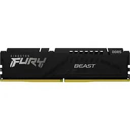 Модуль пам'яті для комп'ютера DDR5 64GB (2x32GB) 6000 MHz Beast Black EXPO Kingston Fury (ex.HyperX) (KF560C36BBEK2-64) - мініатюра 2
