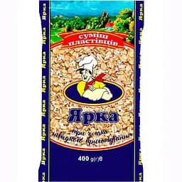 Суміш пластівців Ярка 3 злака швидкого приготування 400 г