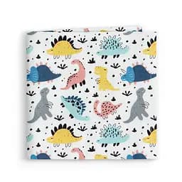 Пелюшки муслінові Cosas Funny Dino 75x100 см, блакитні - мініатюра 2
