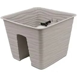 Горщик Form-Plastic Sahara кашпо на перила-27 8.35 л сірий (4450-055)