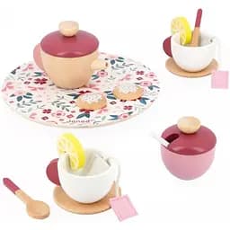 Игровой набор Janod Чайный сервиз деревянный (J06631)