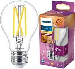 Лампа Philips LED classic 60 WA 60 E27 CL WGD90 дымящаяся (929003010301)