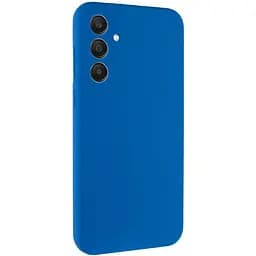 Чохол Lakshmi Silicone Cover Full Camera AAA для Samsung Galaxy A36 5G Синій/Denim Blue