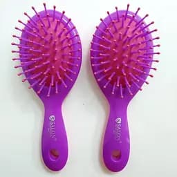Щітка для волосся масажна Salon Professional 8941 Бузкова