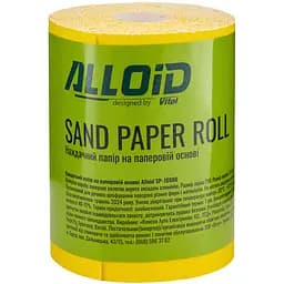 Наждачний папір Alloid Building Tools на паперовій основі 115мм х 10м зерно 80 (SP-10080) - мініатюра 3