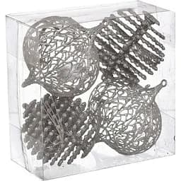 Набір кульок Jumi срібний 4 шт. (5900410386822)