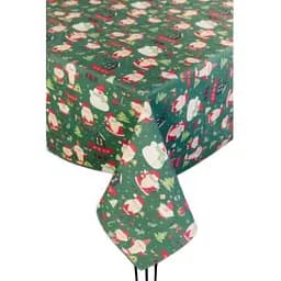 Скатертина Прованс Санта на зеленому 120х140 см (35783)