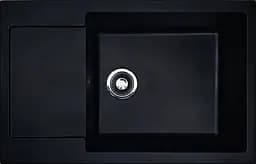 Кухонная мойка Adamant General 775x495x200 антрацит 324223, Антрацит